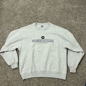 Vintage Jerzees The American College Sweatshirt